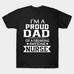 FAther (2) IM A PROUD HAIRSTYLIST  DAD 2 T-Shirt